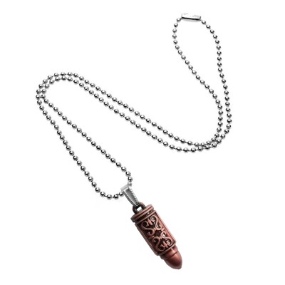 Military Bullet Pendant By Menjewell